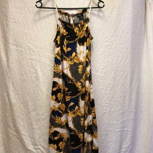 NWOT Love sleeveless floral dress